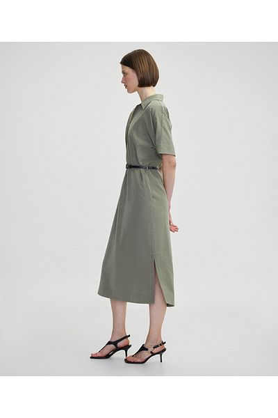 İpekyol Shirt Collar Dress with Belt