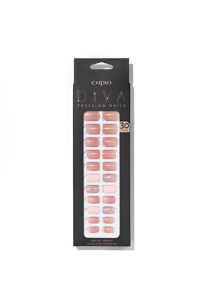 Cupio Set unghii false Cupio Diva - Pure Winter