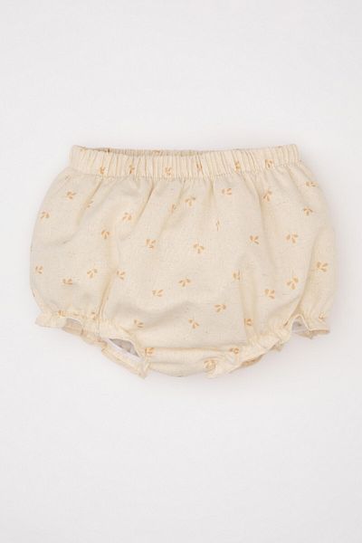 DeFacto Set aus Leinenbluse und Shorts mit Blumenmuster für Babys – C5094a524sm
