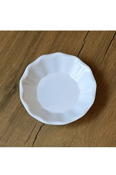 FAYA HOME Tria Melamine Coffee Pot White Tea Plate 12 Pieces