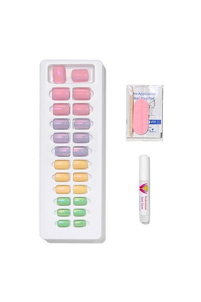 Cupio Cupio Diva false nails set - Pastel Mirror
