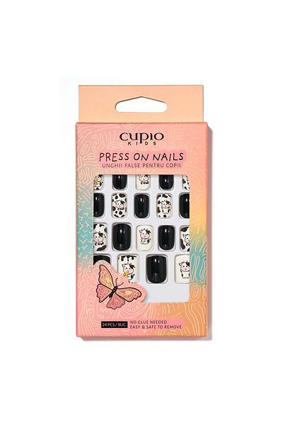 Cupio Cupio Kids false nail set - Baby Cow