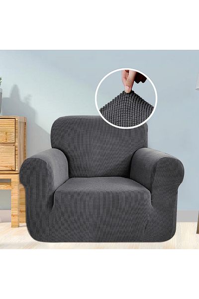Home Still ARMCHAIR COVER, GREY