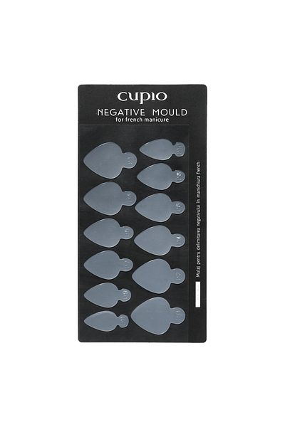 Cupio Mold for delimiting the negative in French manicure Cupio - Cmix