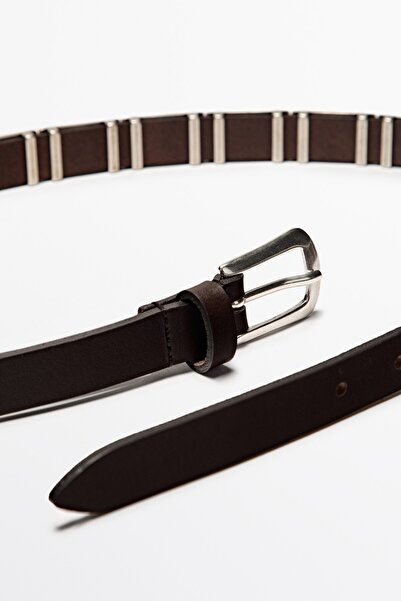 Massimo Dutti Metal aplikeli kemer