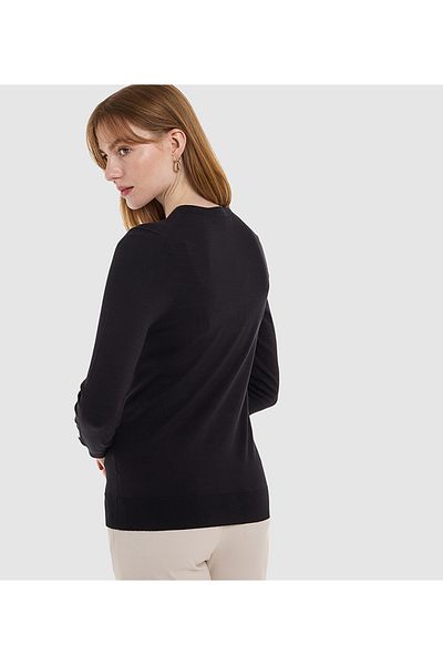 BCBG BASIC FRONT OPEN FLAT KNIT CARDIGAN