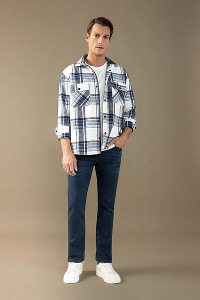 DeFacto Lumberjack Style - фланелена памучна риза с дълъг ръкав Z0639Az24Au