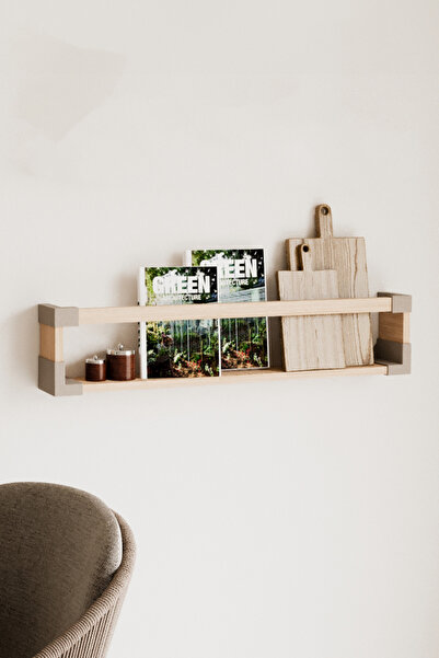 FixWood Fix-2029 Ahşap Dekoratif Duvar Rafı