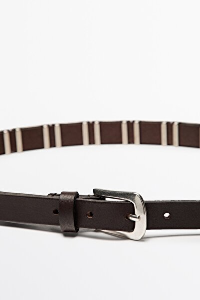 Massimo Dutti Metal aplikeli kemer