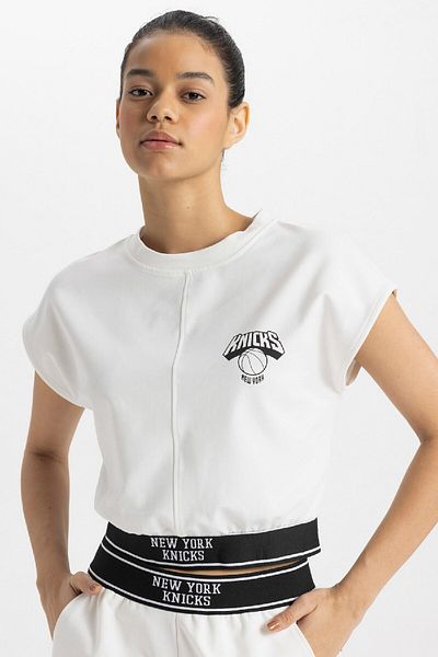 DeFacto New York Knicks Fit Crew Neck - K tričko s krátkým rukávem C3744ax24sm