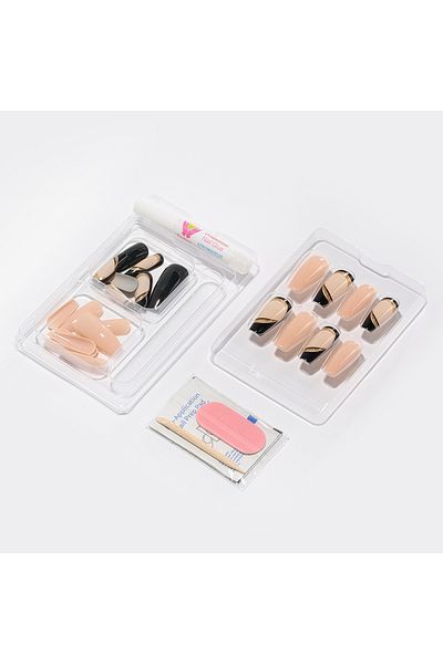 Cupio Cupio Diva false nails set - Luxury Black