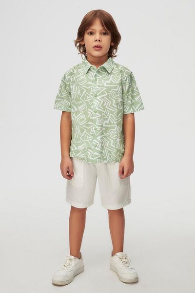 NK Boy's Dublin Shorts - 4-8 Years - White