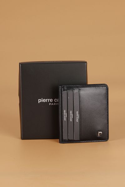 Pierre Cardin Men's Wallet - 206 Genuine Leather, Card Holder Analine and Navy Blue Colors