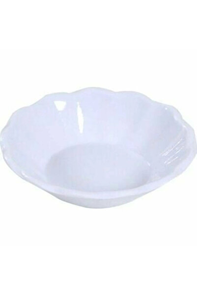 FAYA HOME Tria Melamine Coffee Pot White Tea Plate 12 Pieces