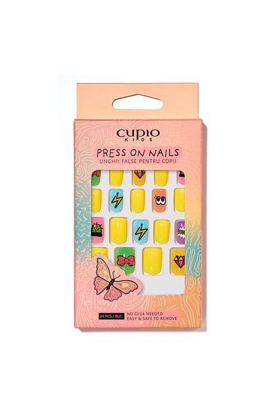 Cupio Cupio Kids false nail set - Color Art