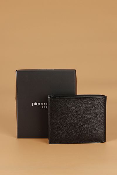 Pierre Cardin 2243 Back Leather Men's Wallet Card Holder Flotur-Black