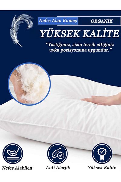 Mulberry 100% Goose Feather Pillow