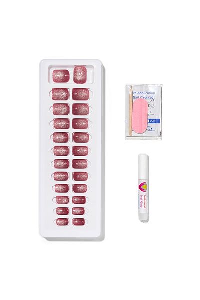 Cupio False nails set Cupio Diva - Cat Eye Pink