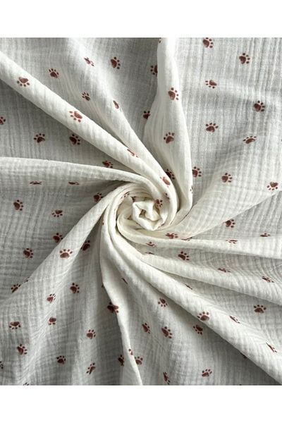 ToprikoKids Patipati 100% Organic Cotton, Gots Oeko Text Certified Double Layer 100X100 cm Muslin Cover & Blanket