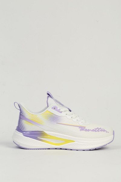Benetton White Women's Sports Shoes Imported Bni-11496