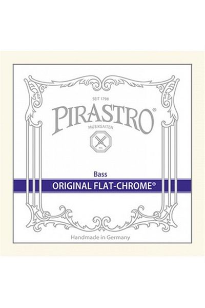 Pirastro Pirasro Organ. Flat - Chrome Orchestral Set, Contrabass Wire 347020