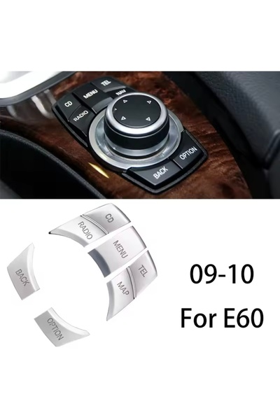 YıldızTuning BMW 5 Serisi E60 Joyistik Tuş Kaplaması Çerçeve 2009-2010