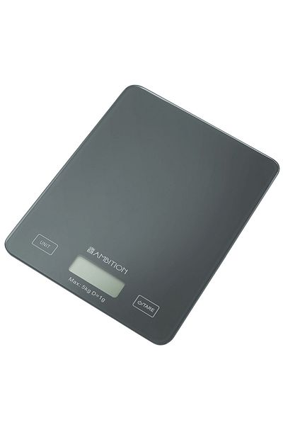 Ambition Cantar de bucatarie max. 5 kg, gri
