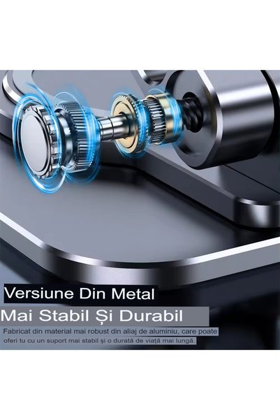 SMARTO Suport telefon H13 rotativ 360°, portabil, de birou, tableta, iPad, reglabil in inaltime