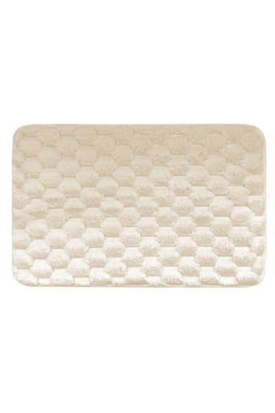 JOTTA Quilted bath mat 80x50cm, beige, Camilla