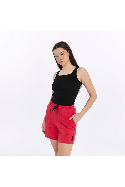defys Women's Wide Strap T-Shirt Shorts Set