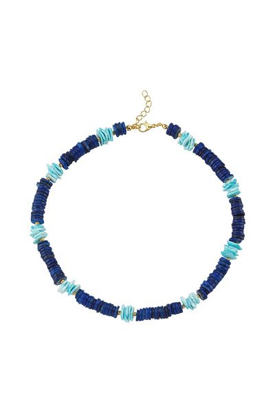 CHARMLUCKY PEARL STONE NECKLACE