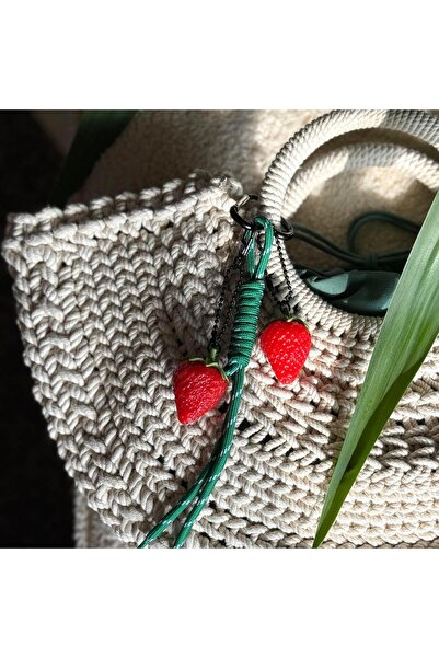 Alice İsstanbul Strawberry Bag Accessory&Keychain