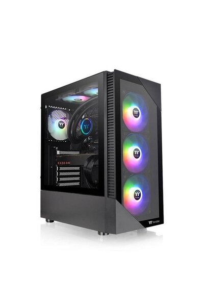 THERMALTAKE V290 TG 650W 80+ Bronze ARGB 3x120mm Fan Mesh Ön Panel, Pencereli...