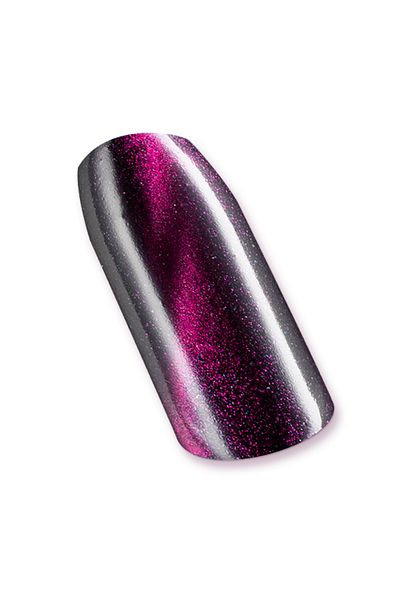 Cupio Cat Eye Nail Pigment Purplish Red