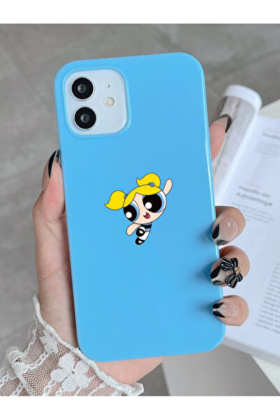 izzytech حافظة هاتف محمول مطبوعة بطبعة Powerpuff Girls متوافقة مع iPhone 12