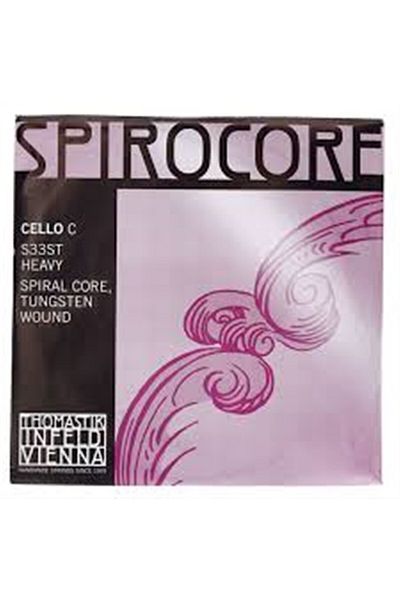 Thomastik Infeld سلك التشيلو الفردي Wolfram C - Thomastik Spirocore S33st