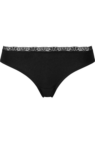 Urban Classics Ladies Basic Cotton Brazilian Lace 5-pack
