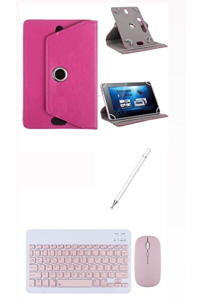 corcishop Technopc Ultrapad Quantm Gaming 10.95'' Uyumlu Kılıf Bluetooth Klavye Dokunmatik Kalem
