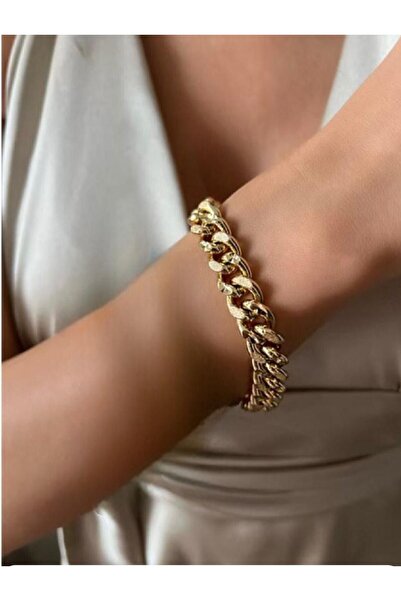 XUPING 14 K GOLD SERIES VIP GOURMET BRACELET 19 CM