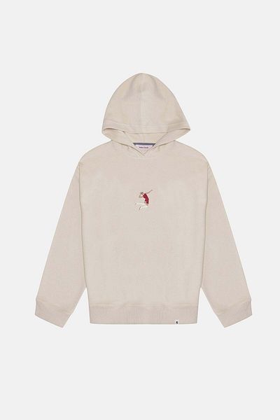 Socrates Dergi Spike SuperSoft Hoodie - Μπεζ περγαμηνή