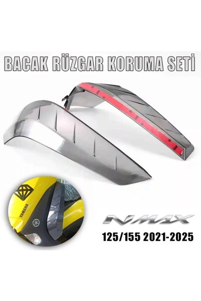 YSGMOTOPARTS Yamaha Nmax 125/155 2021-2023 Bacak Koruma Seti