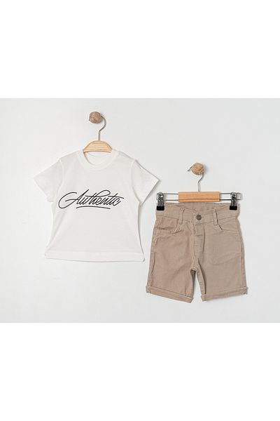 Pasur Bebe Cămașă BĂIAT - SET 3 PIECE CAPRI