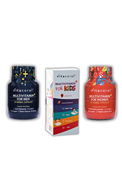 Multivitamin Aile Paketi 3'lü