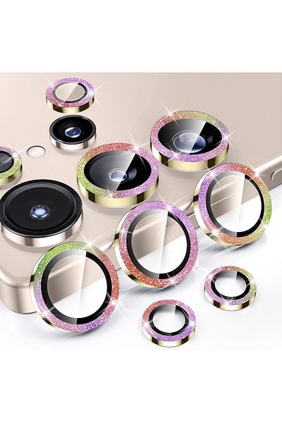 AWH Camera Lens Protector for Samsung Galaxy S25 Ultra, Ultra-HD 9H Glass, Military-Grade
