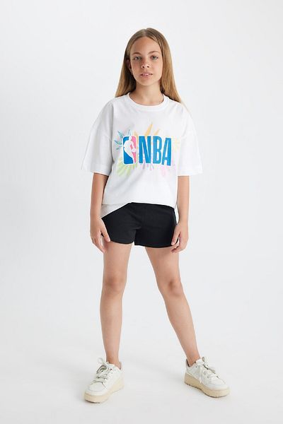 DeFacto Girl's Basic Plain Shorts C6573A824Sm