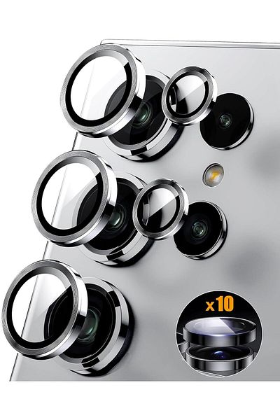 AWH 2 Set Camera Lens Protector for Samsung Galaxy S25 Ultra 5G, 9H Tempered Glass