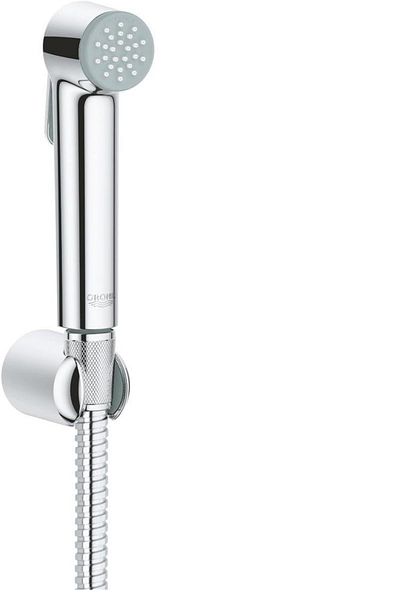 Grohe Grohe bidet complete with silver braided handle