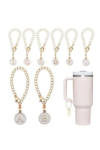 New Obsessions Harf Detaylı Kişiselleştirilebilen Termos Charm Süsü