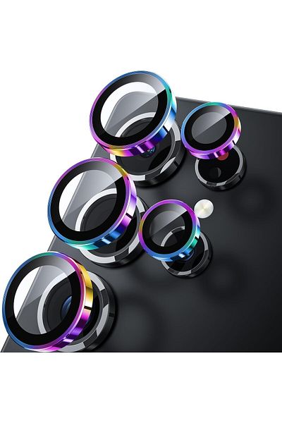 AWH Camera Lens Protector for Samsung Galaxy S25 Ultra, 9H Shatterproof Glass