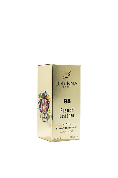 Lorinna Paris Lorinna French Leather, nr.98, Extract de parfum, unisex, 50 ml, inspirat MeMo French Leather